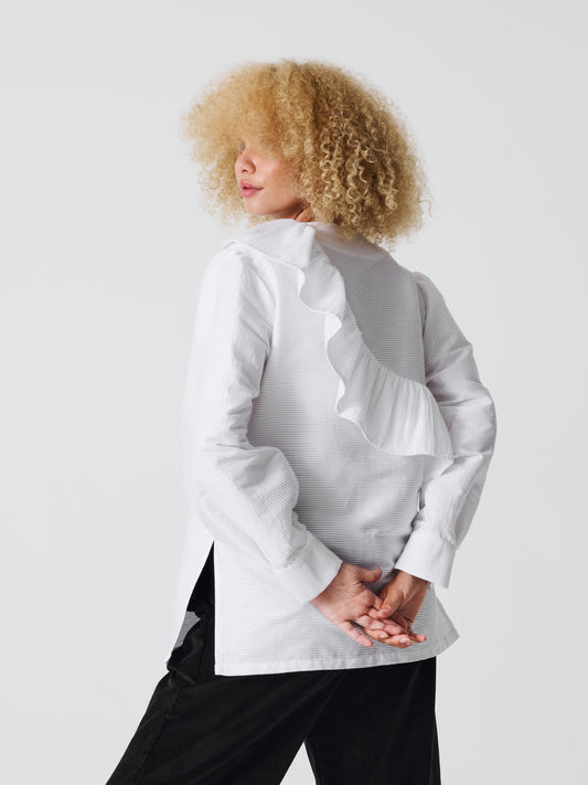 Sara Shirt // Cloudy White