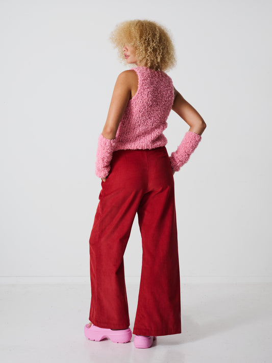 Sally Trousers // Dusty Red