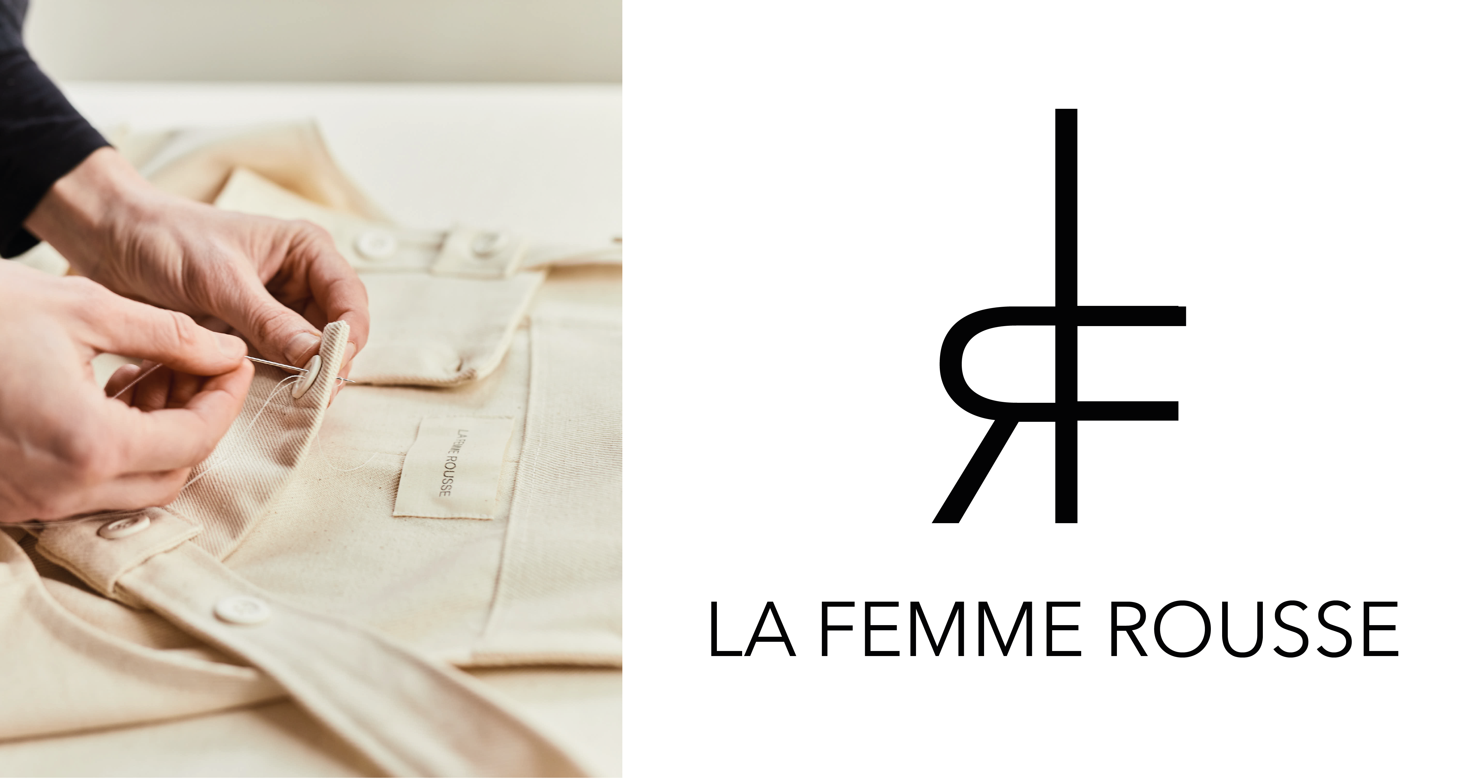 La Femme Rousse - Originalt design af materialer