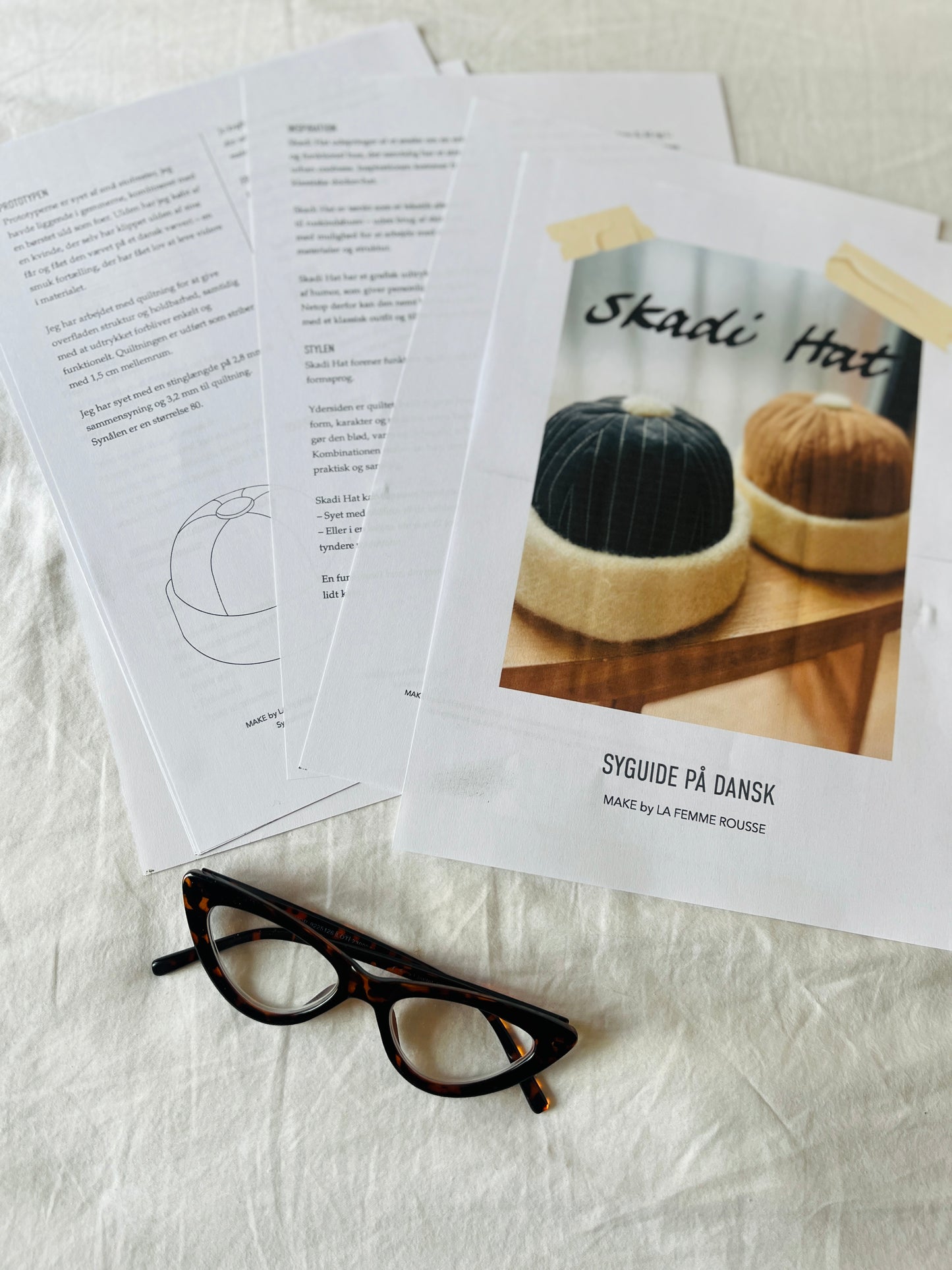 Skadi Hat // Digitalt PDF symønster (dansk)