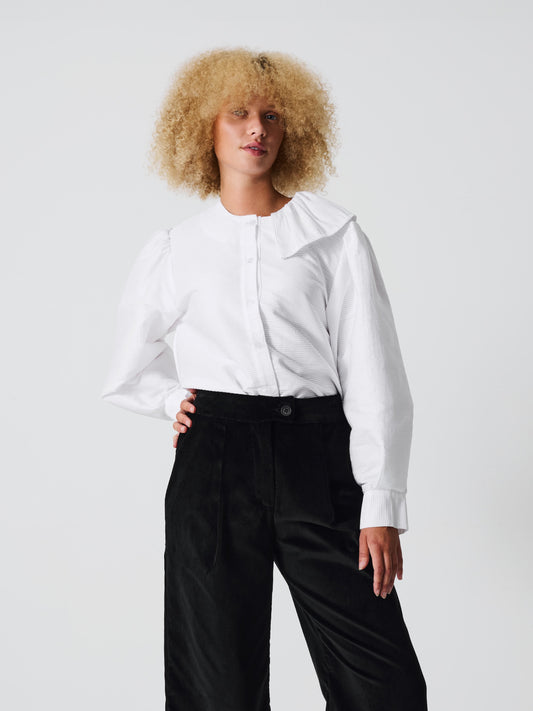 Sara Shirt // Cloudy White