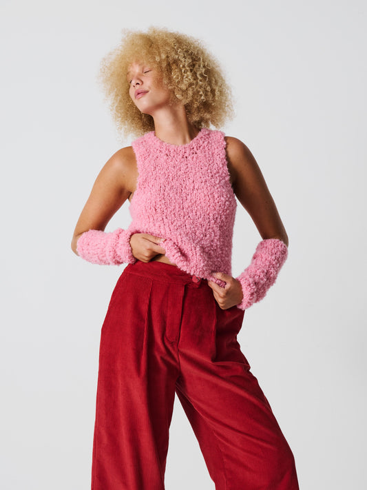 Sally Trousers // Dusty Red