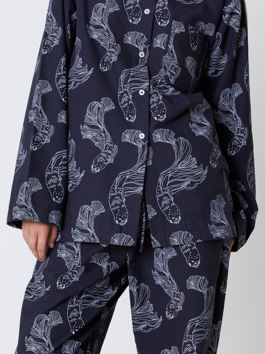 Betta Shirt // Dusty Coal