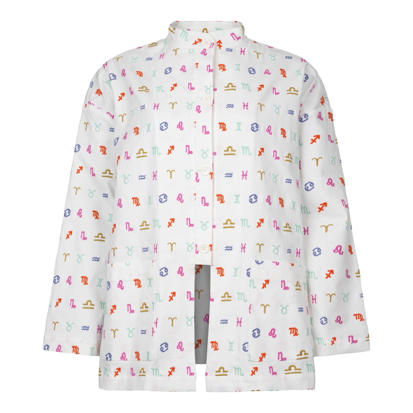 Ava Shirt Jacket White