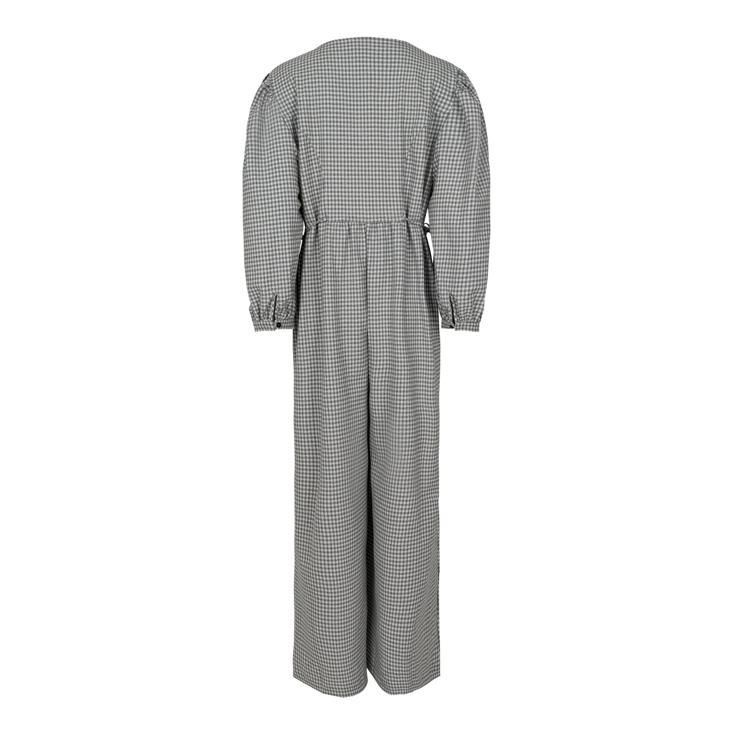 Embla jumpsuit // Black and white checkered