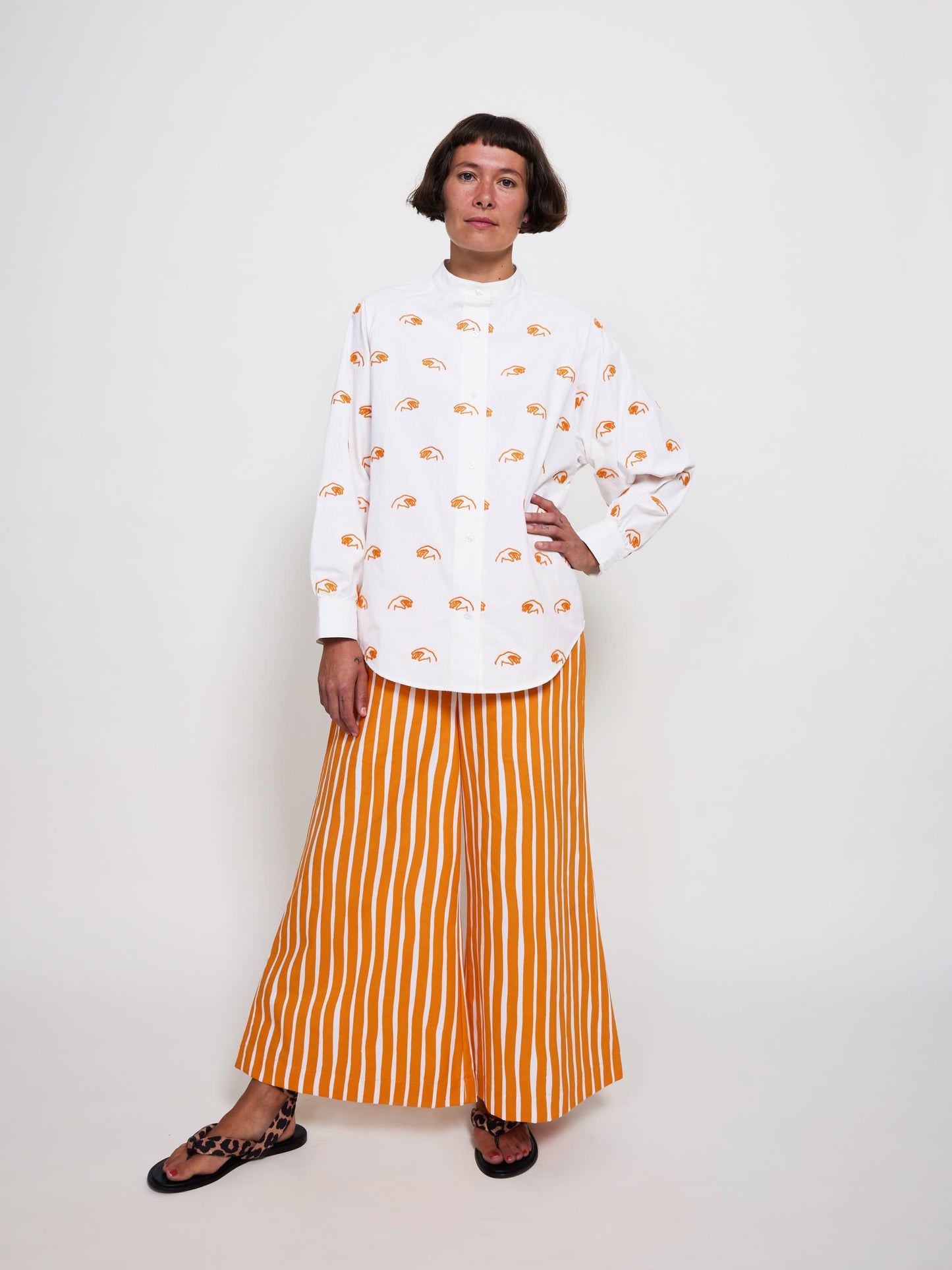 Frida Trousers // Orange