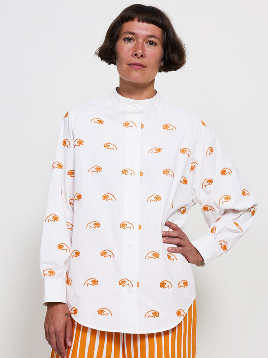 Magda Shirt // Orange