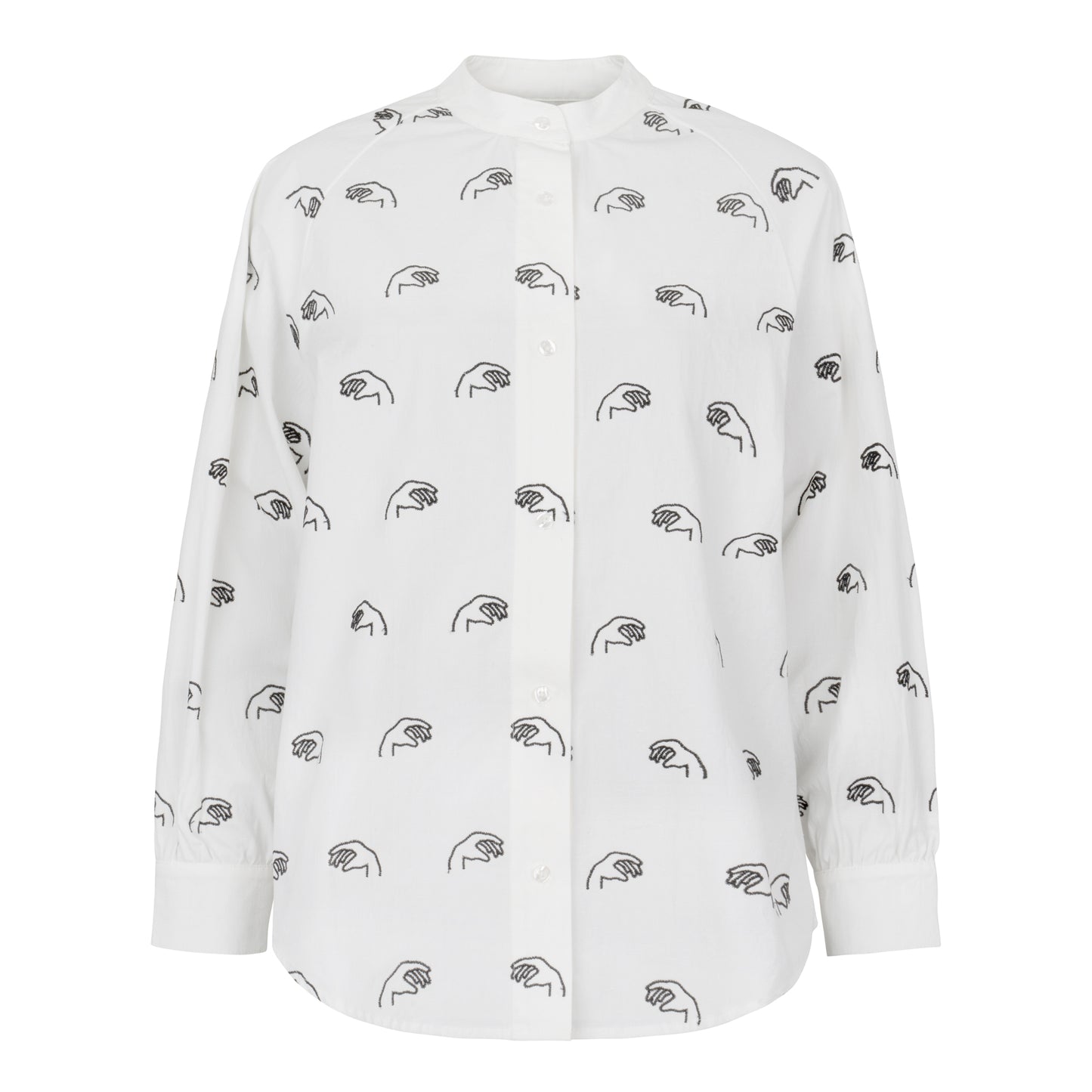 Magda Shirt // Black print